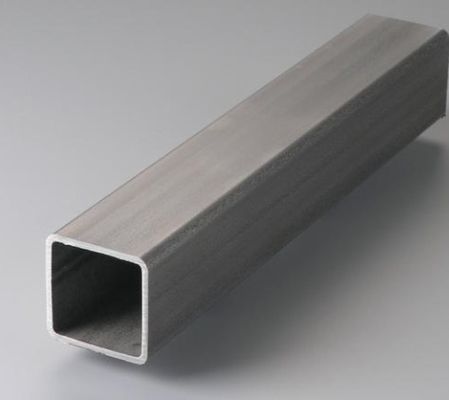 ASTM A312 201 συγκολλημένος σωλήνας τετραγωνικού τύπου SS HL Επιφάνεια 6m μήκος