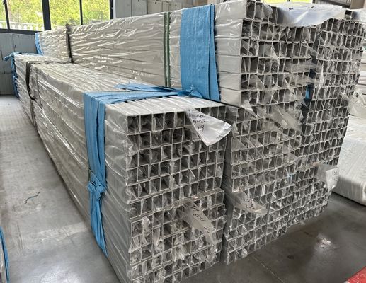 1.5&quot; X 3.0&quot; X 0.065&quot; 304L ορθογώνια σωλήνα από ανοξείδωτο χάλυβα 304L κούφια τμήματα