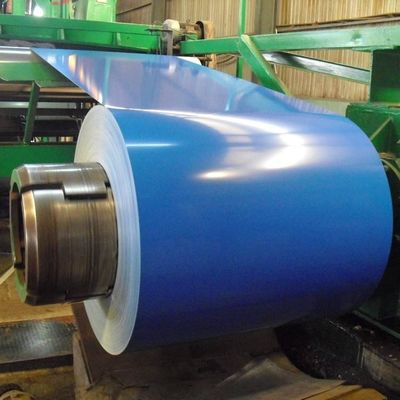 1250mm SGCC Γαλάζιο χρώμα PPGI PPGL Coil S220GD S250GD S280GD